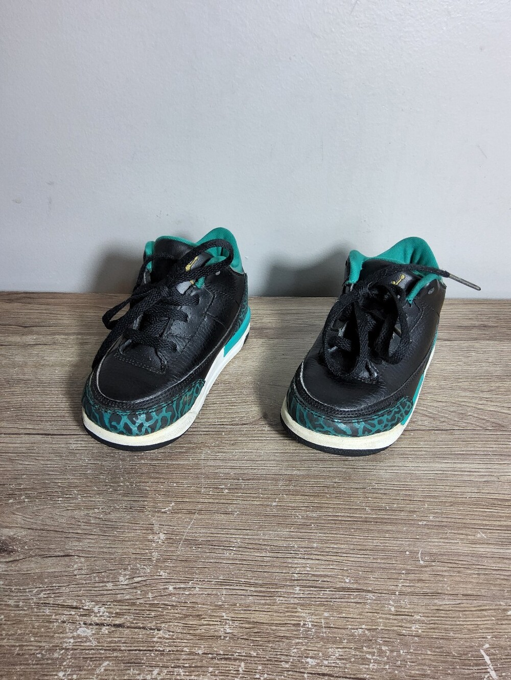 Jordan 3 Retro black Rio Teal 8C